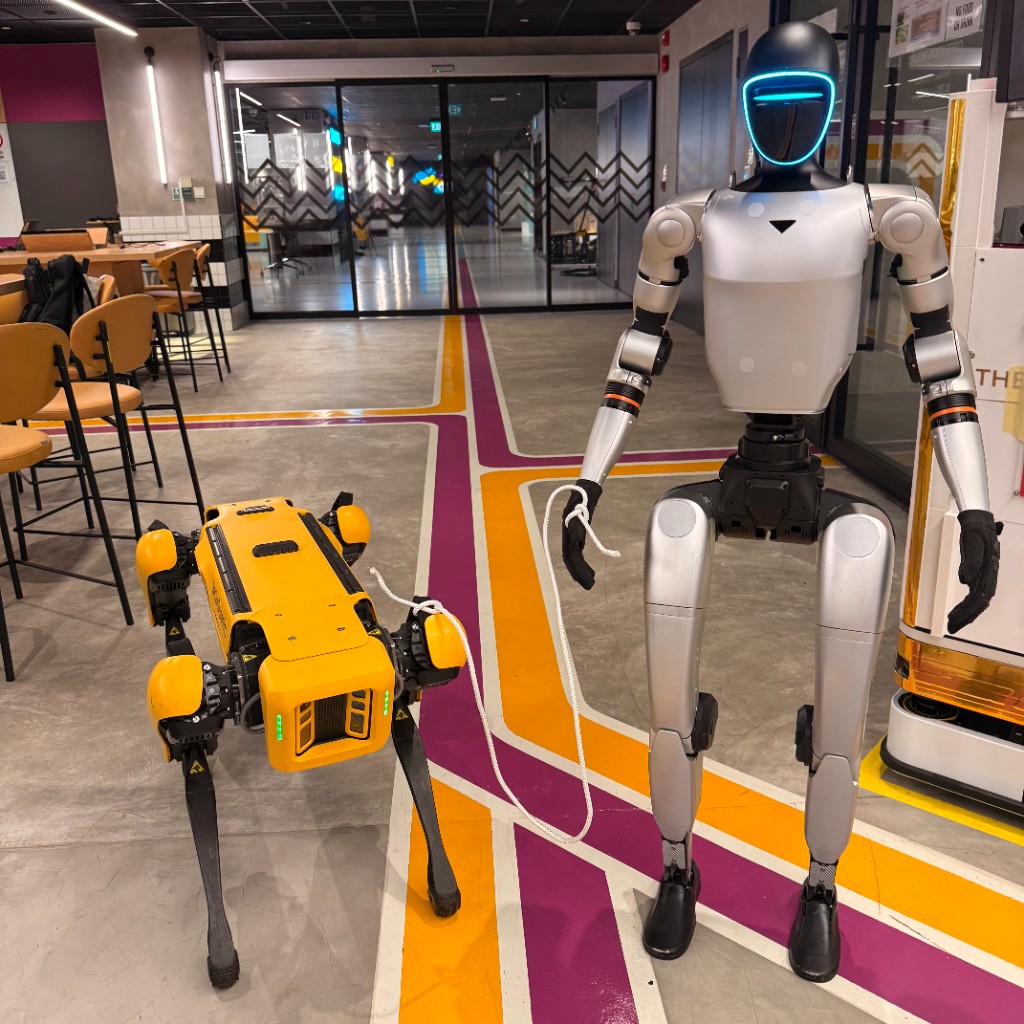 Humanoid with Spot